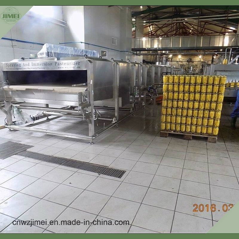 Bottles/Cans Tunnel Pasteurizer